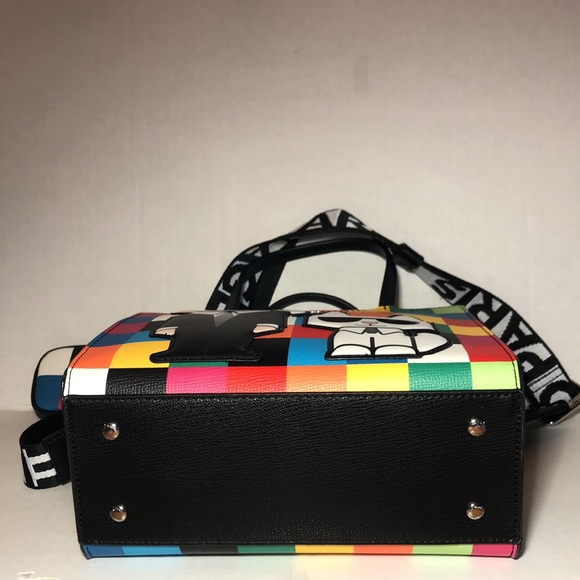 KARL LAGERFELD Colorful Tote Bag NWT